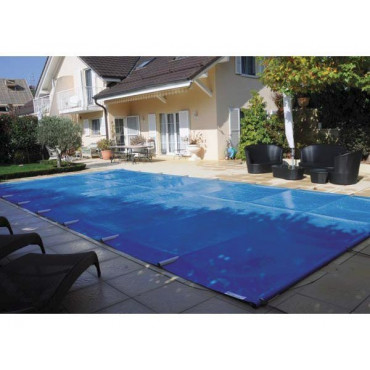 Bâche à barre bleu