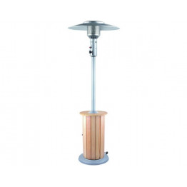 Parasol chauffant Natural Bois