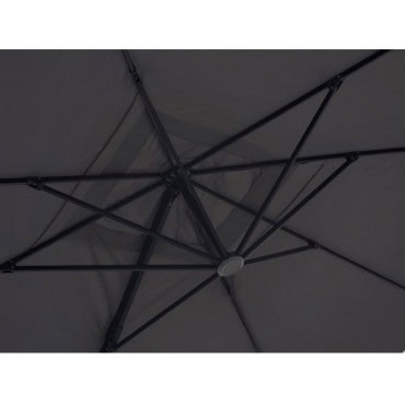 Parasol carré déporté 2,50 x 2,50 m