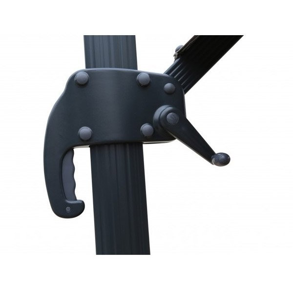 Parasol carré déporté 2,50 x 2,50 m