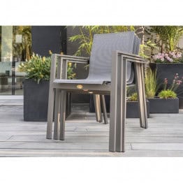 Fauteuil jardin Zahara taupe 2