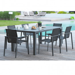 Table aluminium Miami