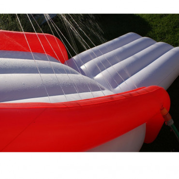Toboggan gonflable hydrojet