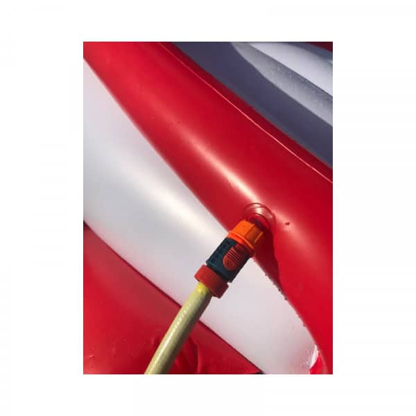 Toboggan gonflable hydrojet