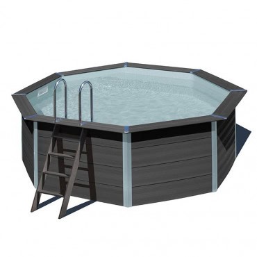 Piscine hors sol composite 4,10 x 1,24 m