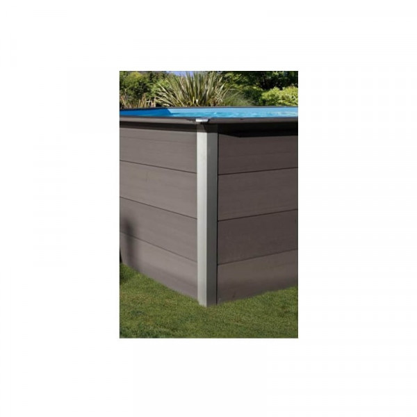 Piscine hors sol composite 3,26 x 3,26 x 0,96m