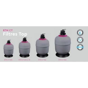 Filtres à sable RTM classique Top et Side