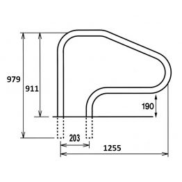 Sortie de bain avec platines soudées 2