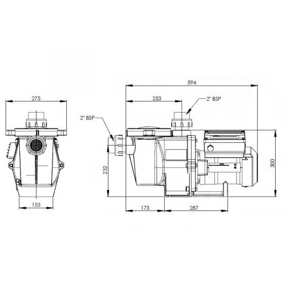 Pompe Whisperflo VSF vitesse variable