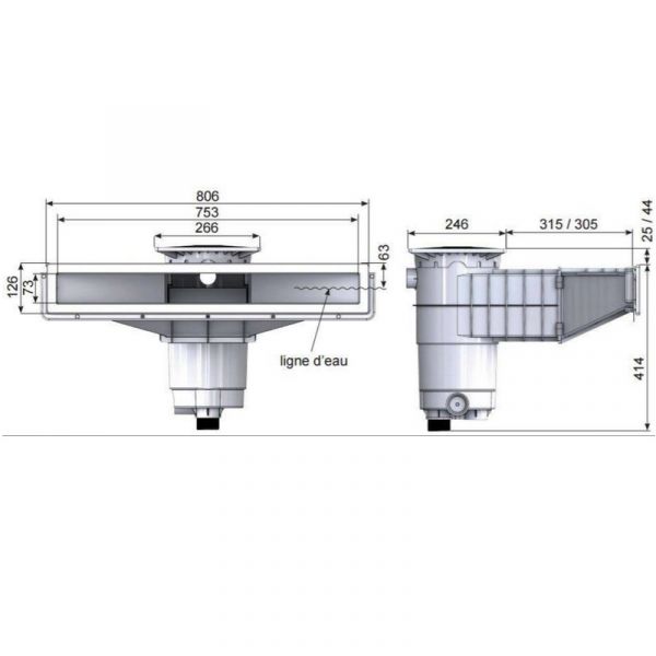 Skimmer Weltico A800
