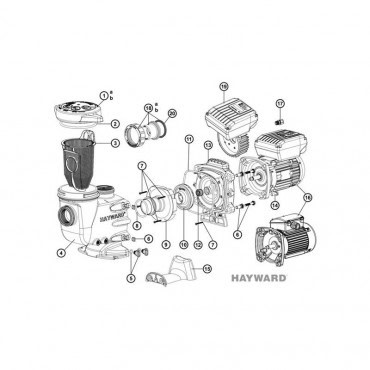 Couvercle de pompe Max Flo II