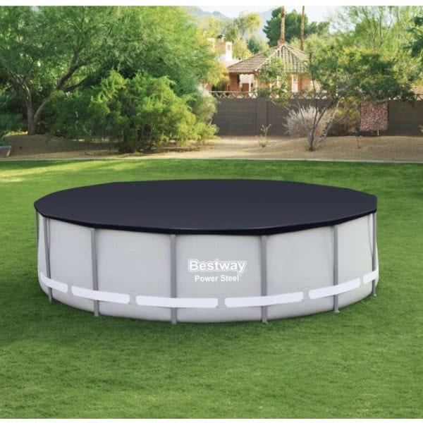 Bâche été pour piscine ronde tubulaire de 427