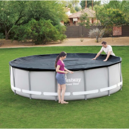 Bâche été pour piscine ronde tubulaire de 427 2
