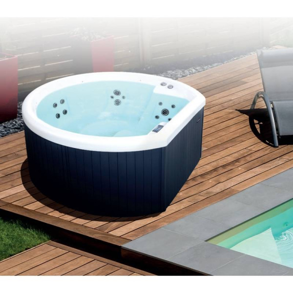 Spa rigide Netspa Halfmoon Wave 4 personnes