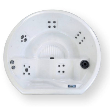 Spa rigide Netspa Halfmoon Wave cuve