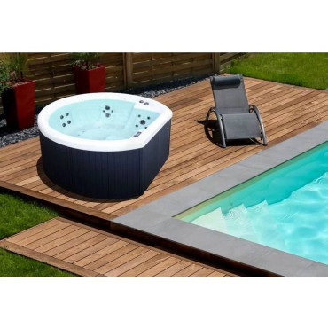 Spa rigide acrylique Netspa Halfmoon Wave