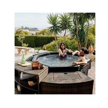 Aménagement mobilier Spa semi rigide portable Octopus Netspa