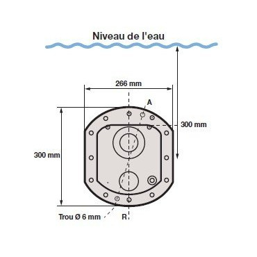 Schéma de la Nage à contre courant New JET VAG mono 3cv Colis N°2