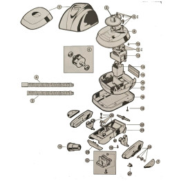 Tuyau connect 1m pour robot Pool Vac 2