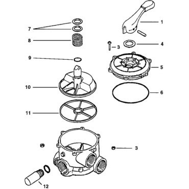 12 - Témoin turbidité + joint Hayward