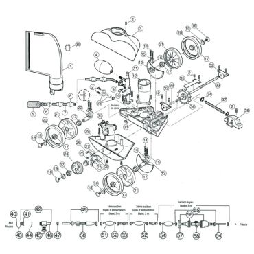 3-capot bleu polaris 280