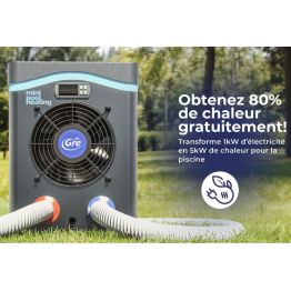 Pompe à chaleur Gre pool HPM30 2