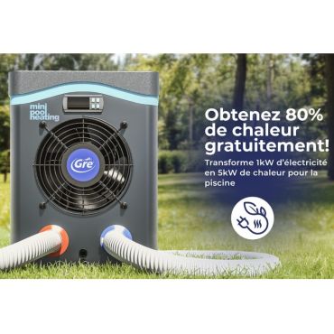 Pompe à chaleur Gre pool HPM30
