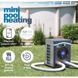 Pompe à chaleur Gre pool HPM30