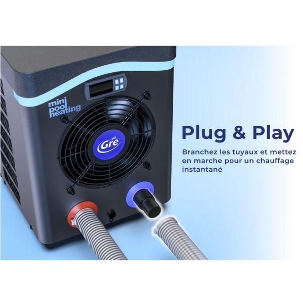 Pompe à chaleur Gre pool HPM40