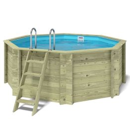 Piscine bois octogonale Coral 3,25 x 1,18 m