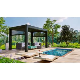 Mini Piscine -10m² en bloc polystyrène avec bloc filtrant 2