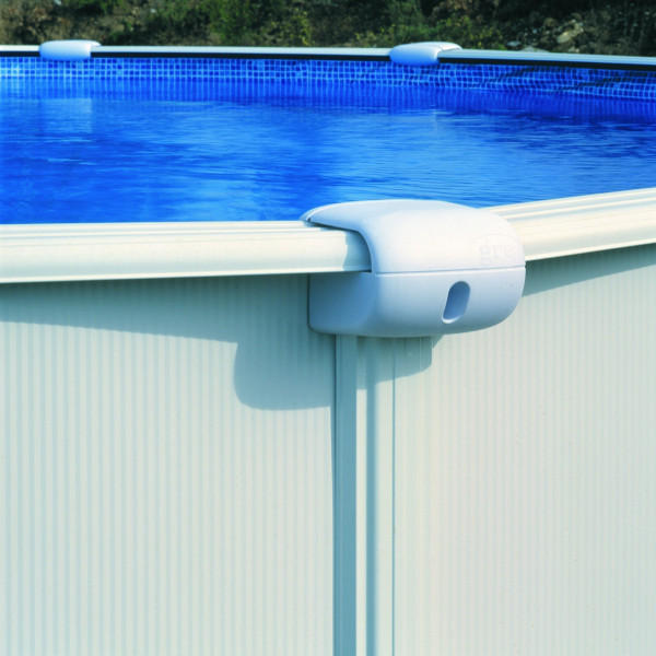 Kit piscine hors sol acier ovale ATLANTIS - Margelle