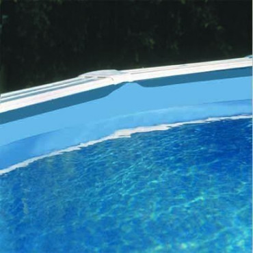 Kit piscine hors sol acier ovale BORA BORA - Liner