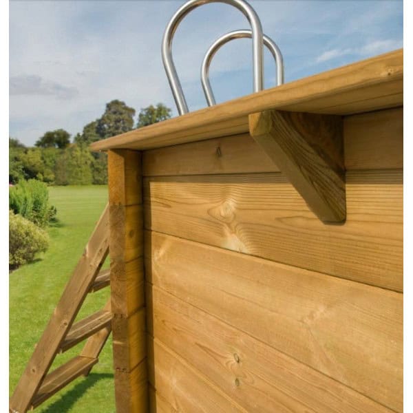 Piscine TROPIC bois 4,14m x 1,20m