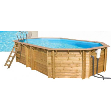 Piscine TROPIC Octo+ 6,44m x 4,05m x 1,20m