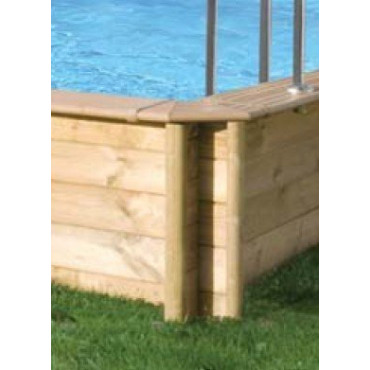 Piscine WEVA rectangulaire 6,54m x 3,54m x 1,33m