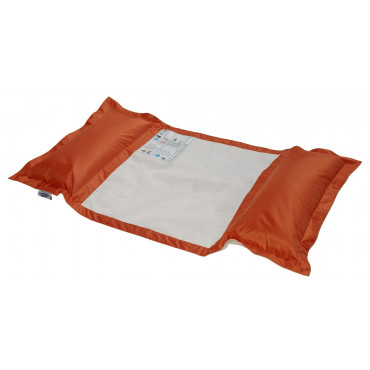 Hamac bean bag flottant orange