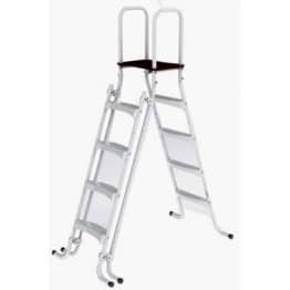 Echelle plateforme piscine hors sol 1m20 à 1m33