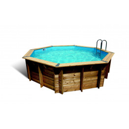 Piscine Océa 510 x 120 cm liner bleu 2