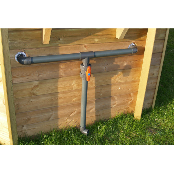 Piscine Linéa 650 x 350 x 140 cm liner bleu