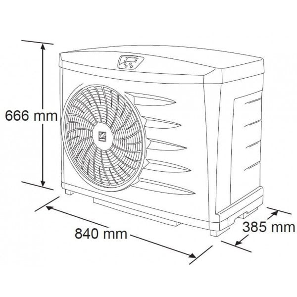 Dimensions PAC Zodiac Power 5