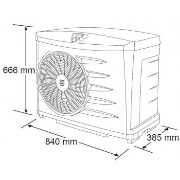 Dimensions PAC Zodiac Power 5