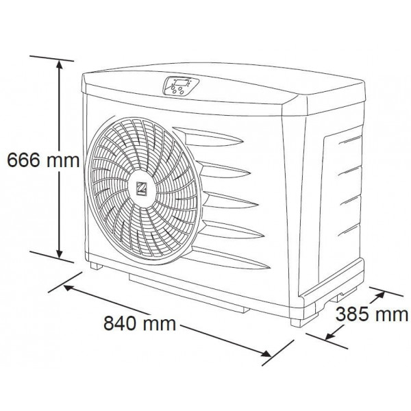 dimensions PAC Zodiac Power 11