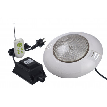 Projecteur LED couleur pour piscine hors sol bois