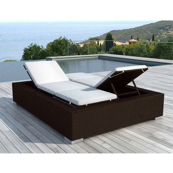 Bain de soleil double