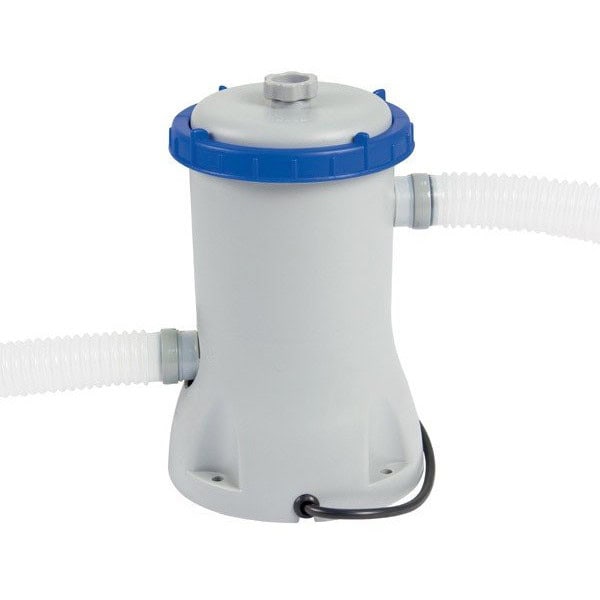 Piscine tubulaire rectangulaire avec filtre à cartouche