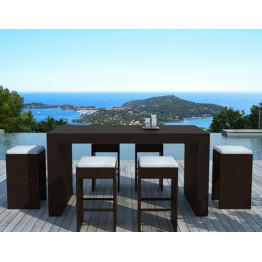 Ensemble de jardin Saleccia noir 1 2