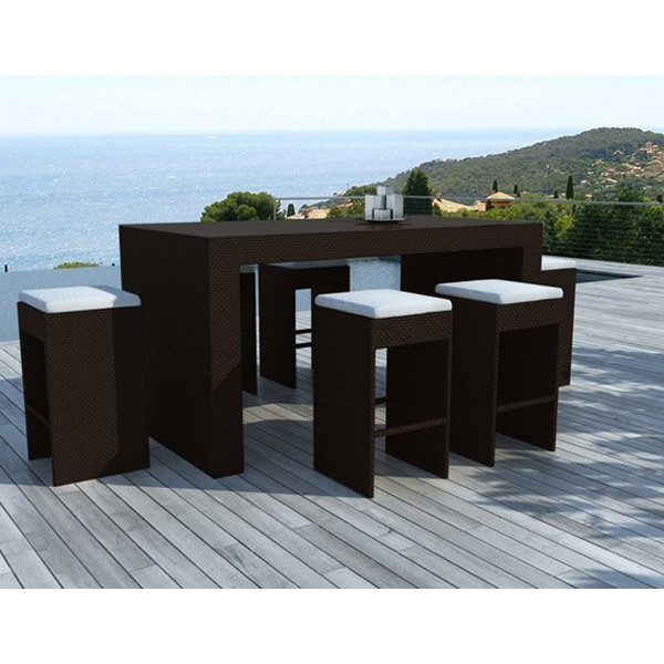 Ensemble de jardin Saleccia choco 3