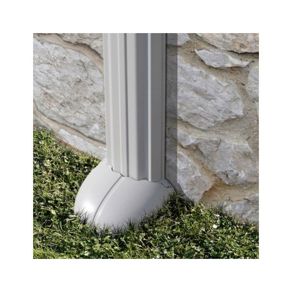 Kit piscine hors sol MYKONOS - Poteaux acier