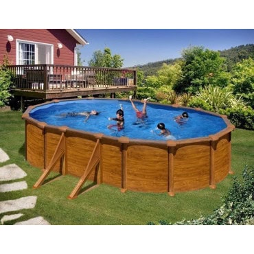 Kit piscine hors sol acier ovale SICILIA - 500